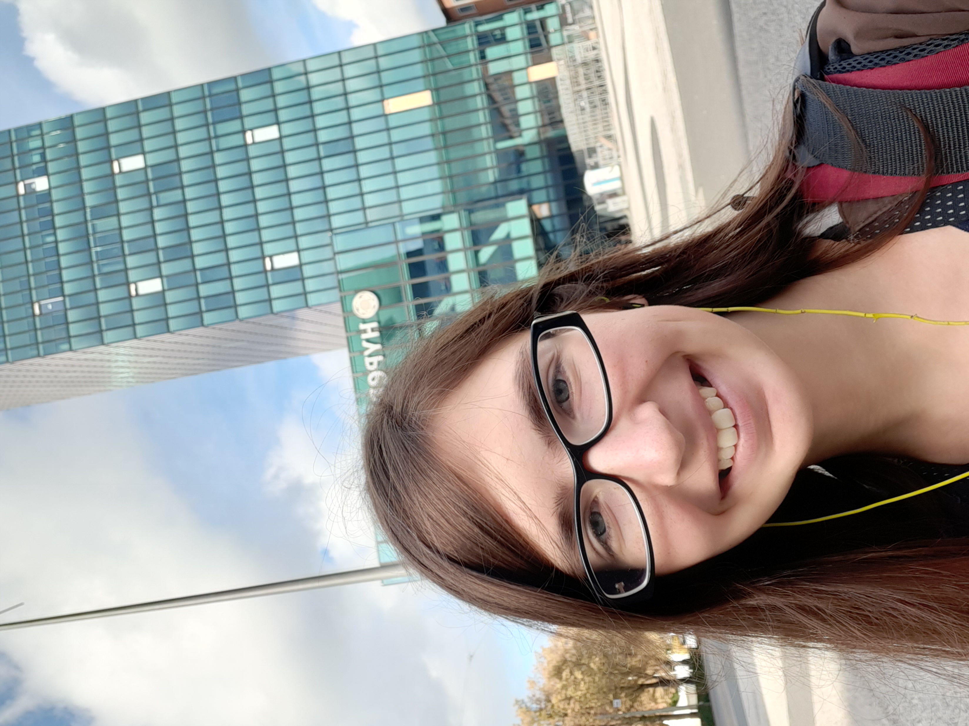 Selfie of Alina in Basel